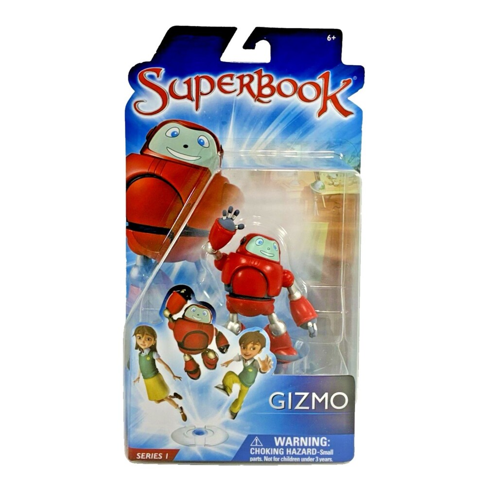 Super Book Gizmo 2014 Series 1 Bible Adventure CBN  Action Figure New Sealed